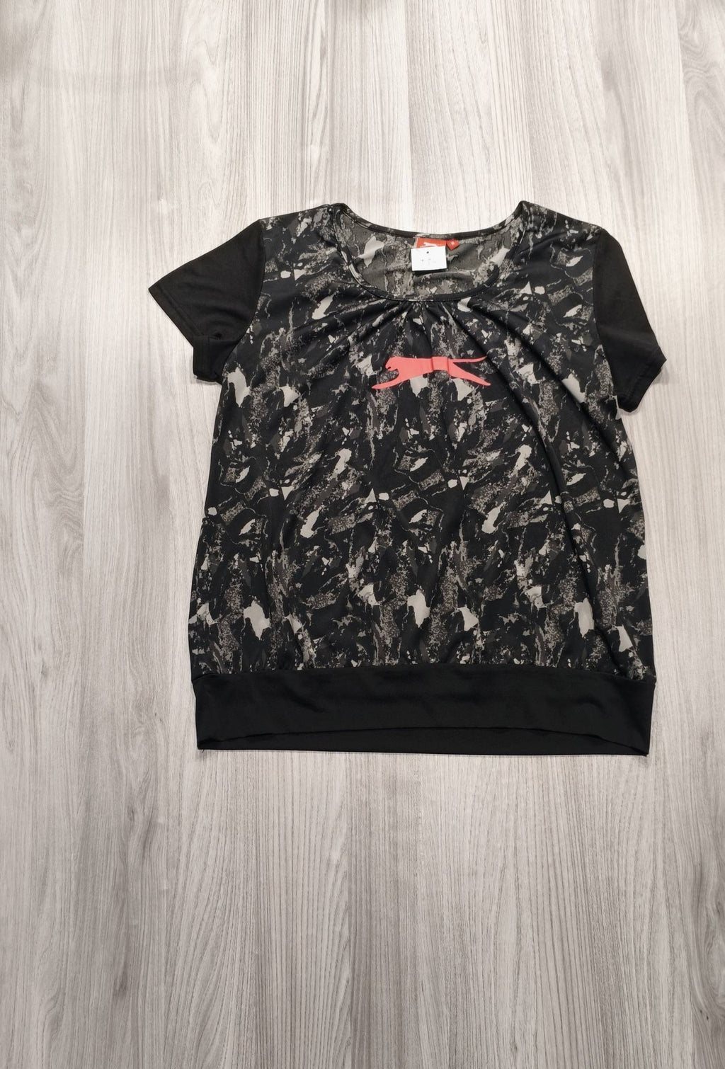 Slazenger fekete mintás sport felsõ