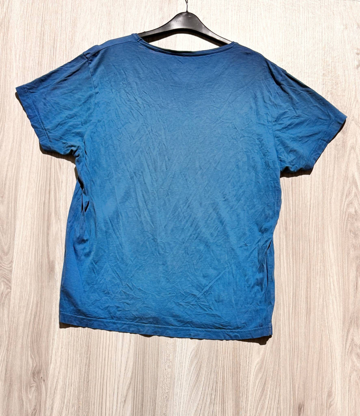 Jack & Jones kék férfi mintás póló