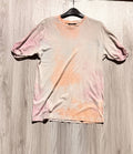 Bershka pasztell batikolt oversized póló
