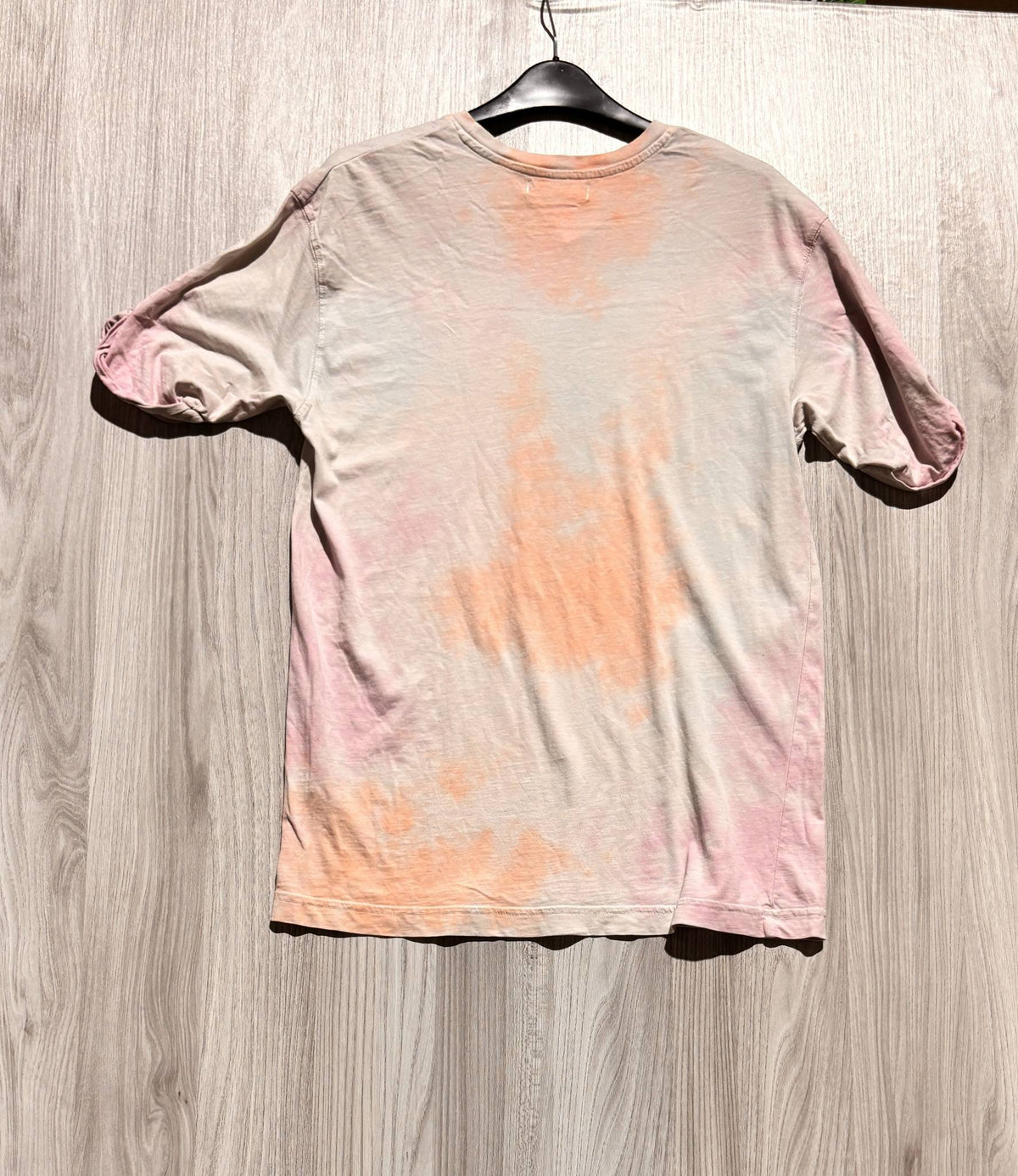 Bershka pasztell batikolt oversized póló