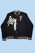 Marvel Venom fekete baseball pulóver