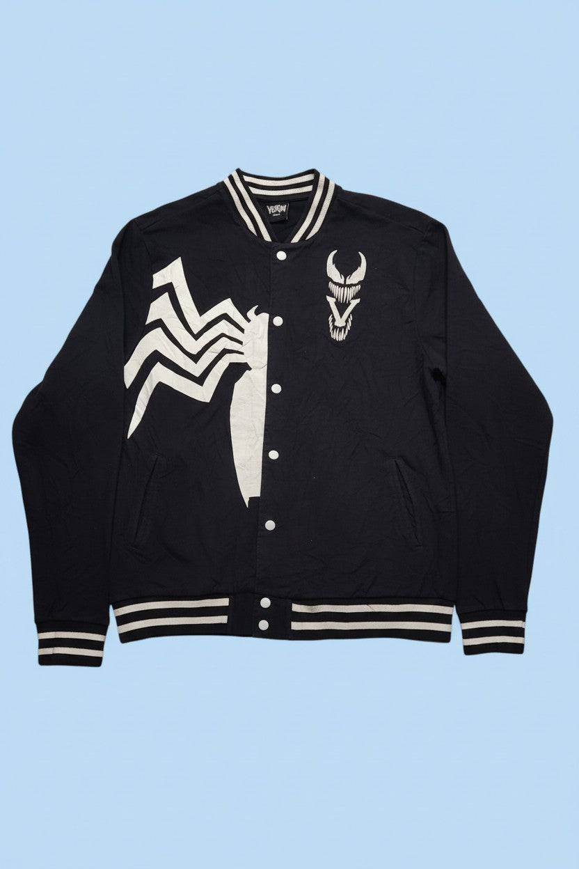 Marvel Venom fekete baseball pulóver