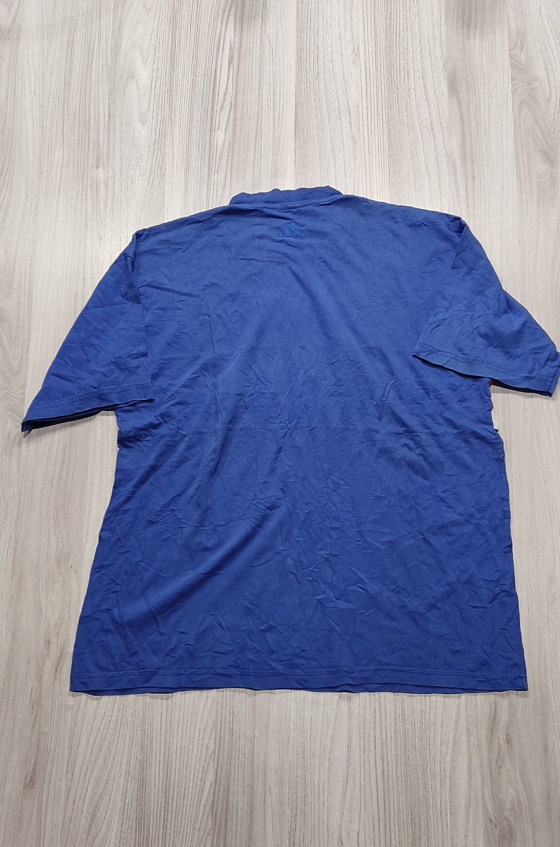 Adidas kék csíkos póló