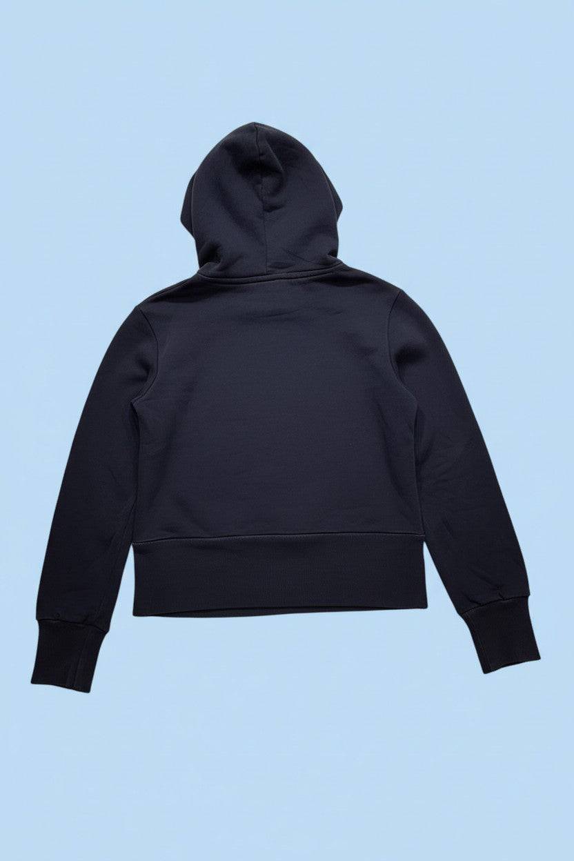 Adidas sötétkék kapucnis pulóver