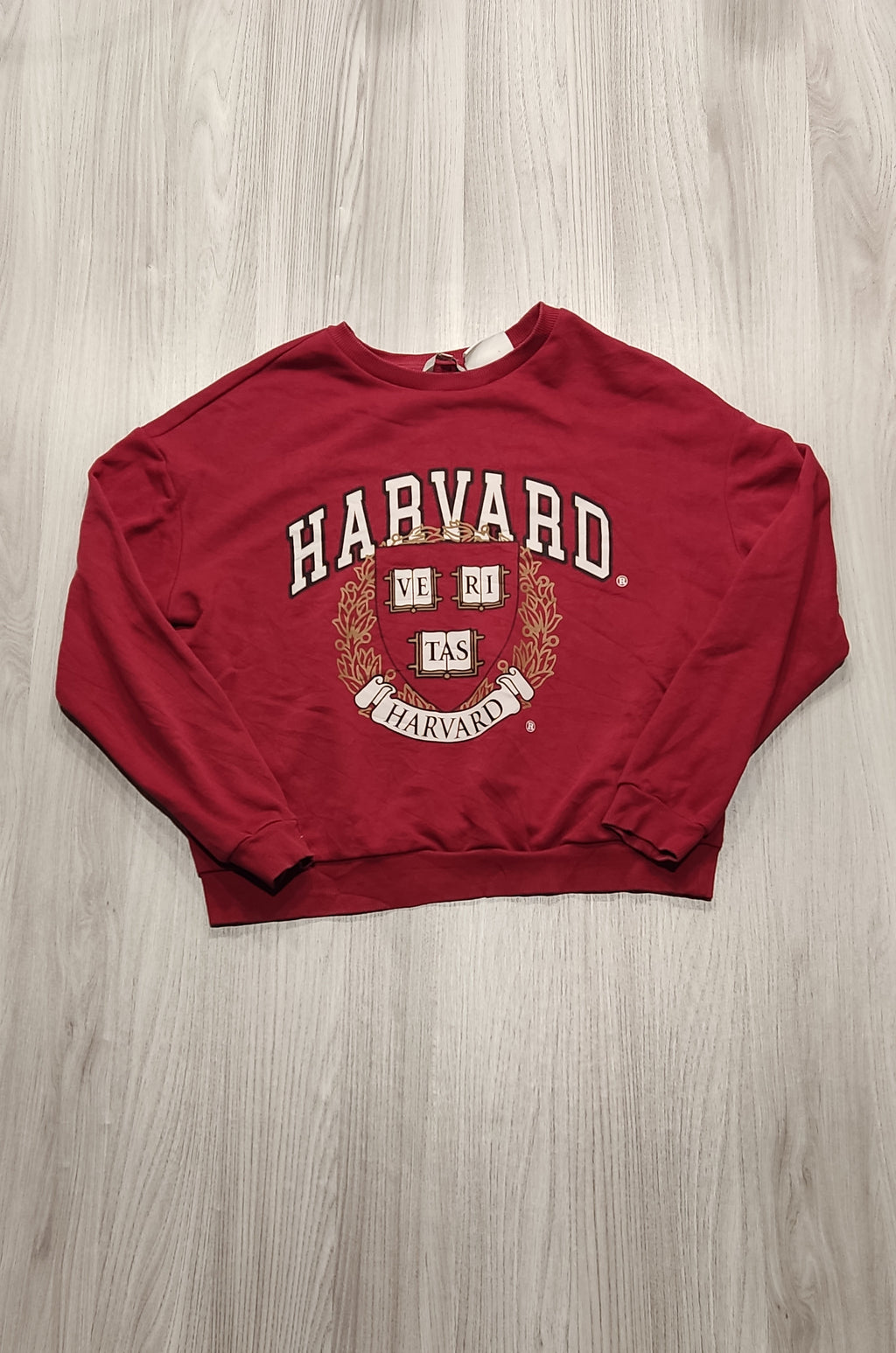 Harvard piros pulóver