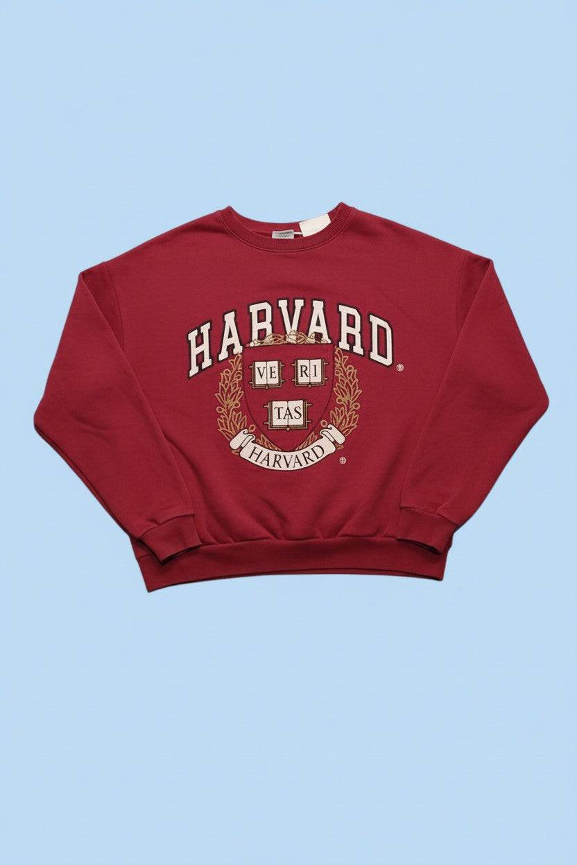 Harvard piros pulóver