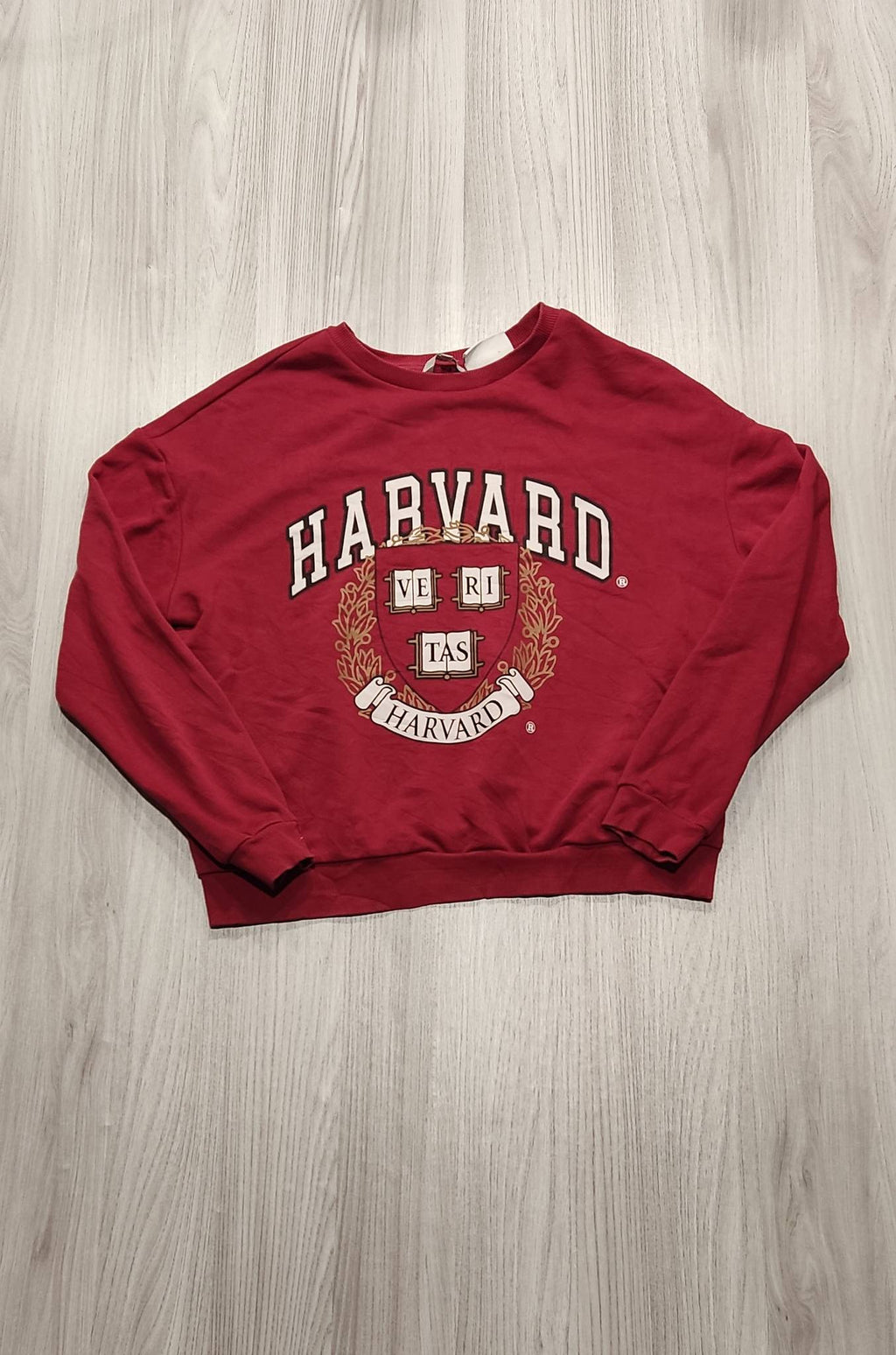 Harvard piros pulóver