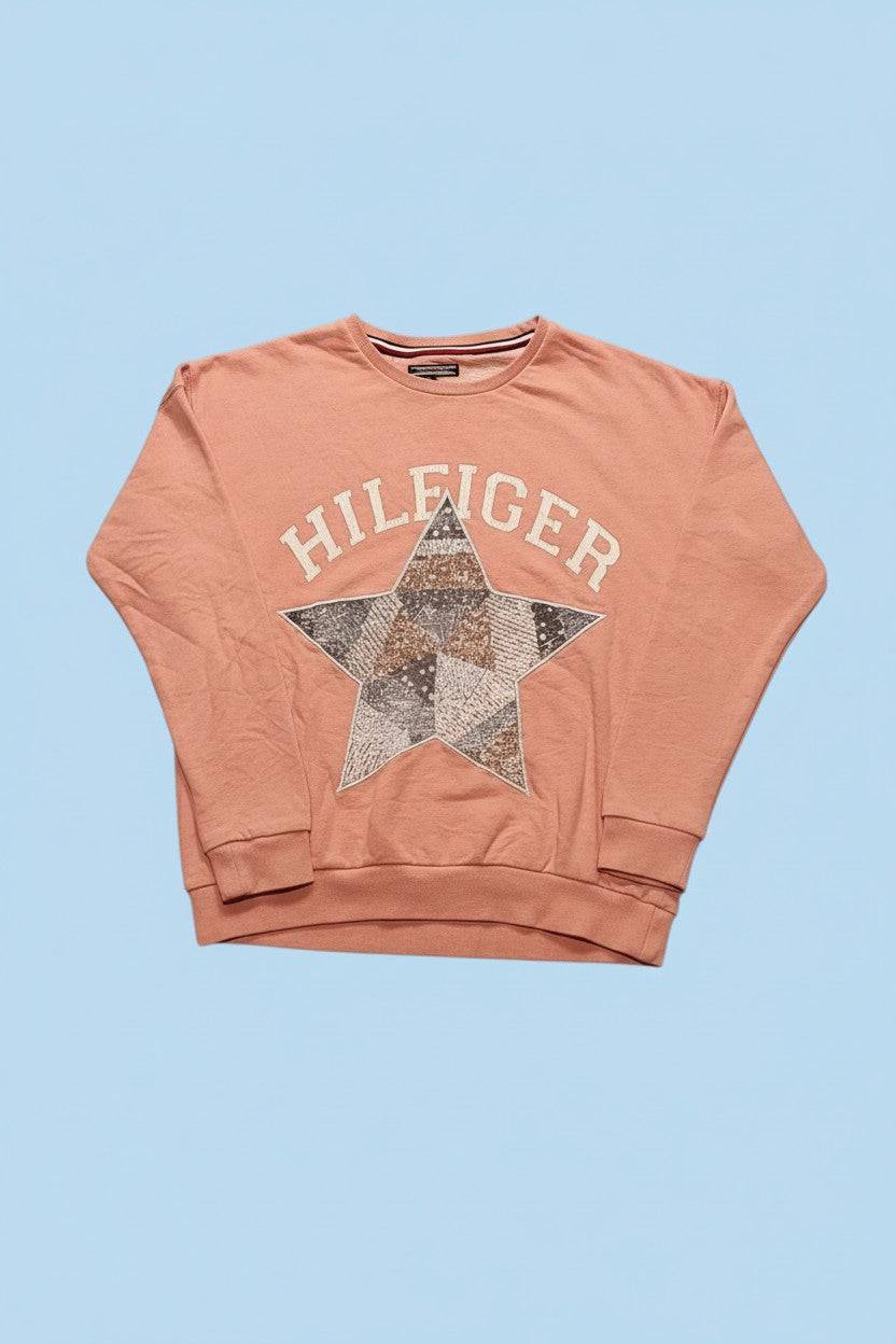 Tommy Hilfiger barack színû pulóver